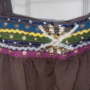 Y2K Brown Old Navy Tank Top